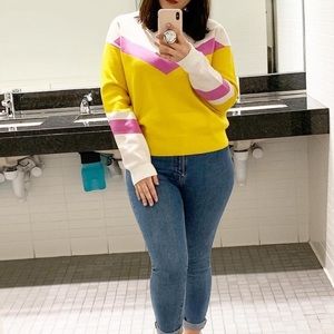 & Other Stories Chevron Sweater